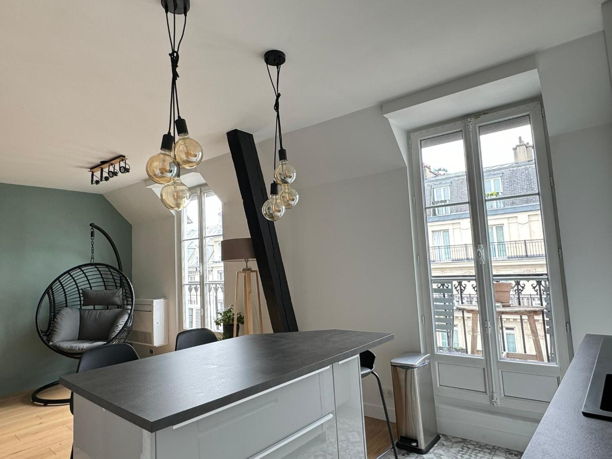 Paris Central 1 Bedroom Apartment With Ac Экстерьер фото
