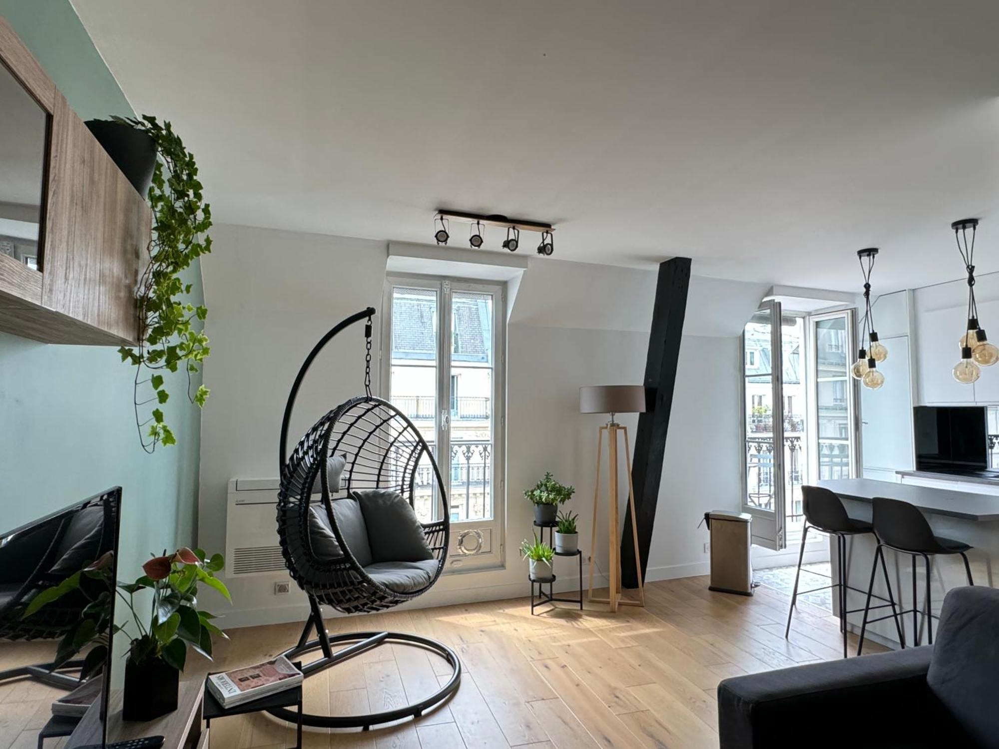 Paris Central 1 Bedroom Apartment With Ac Экстерьер фото